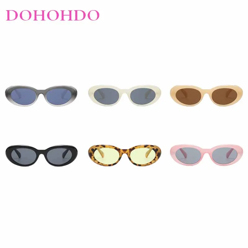 DOHOHDO новые солнцезащитные очки в стиле ретро женские модные леопардовые цвета