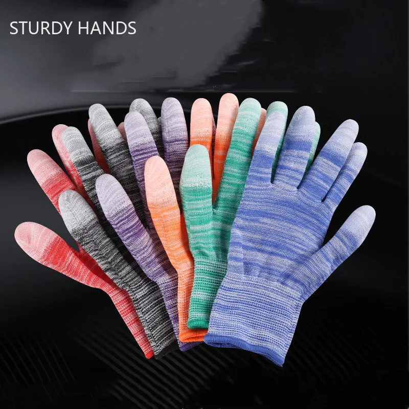 

Перчатки Рабочие тонкие нейлоновые, 12 пар/упаковка