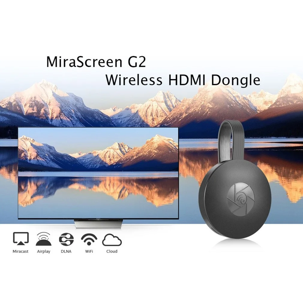 

G2 TV Stick for MiraScreen 1080P Display Anycast HDMI-compatible Miracast TV Dongle for Android Mirror Screen Wifi Stick