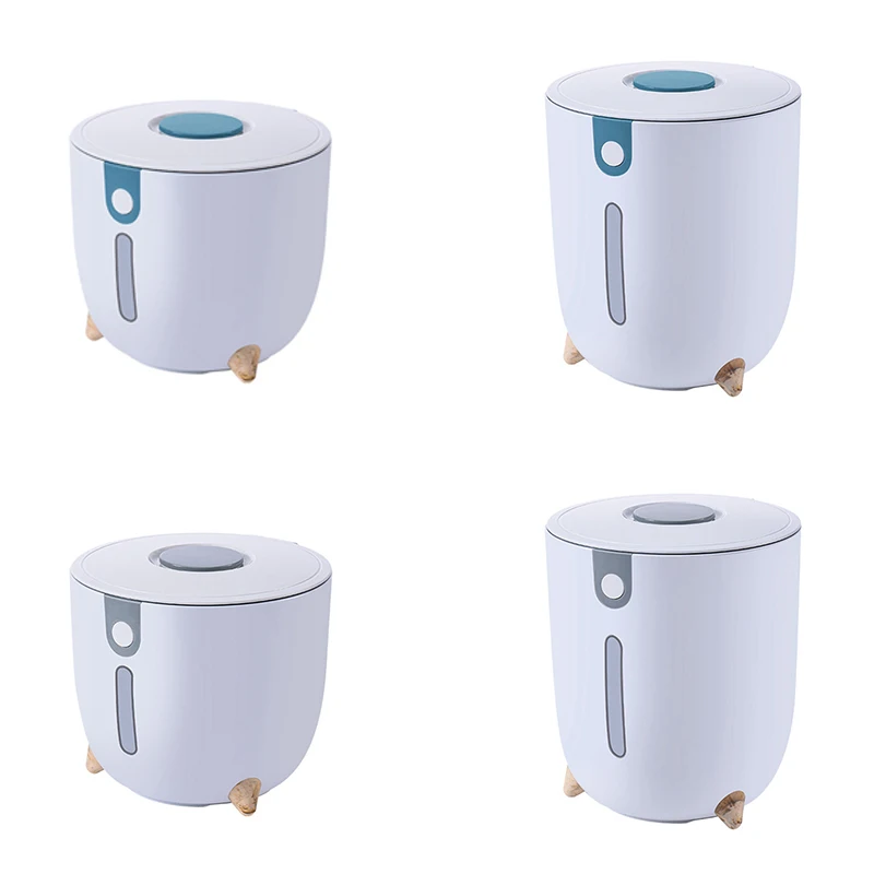 

Kitchen Container Bucket Proof Insect Moisture Rice Cylinder Grain Sealed Jar Home Storage Pet Dog Food Store Box
