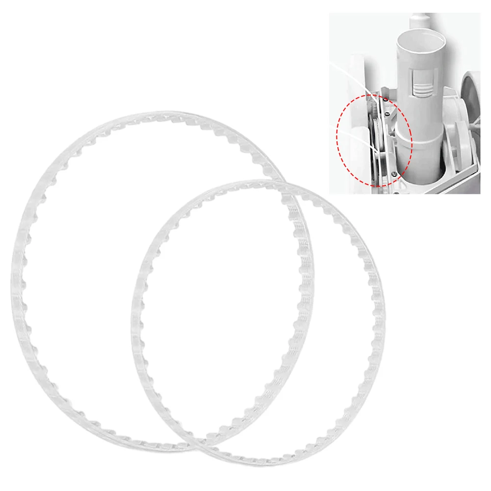 

2Pcs Small / Large Belt Replacement Kit For Polaris 360 380 Pool Cleaner Parts 9-100-1017 Transparent