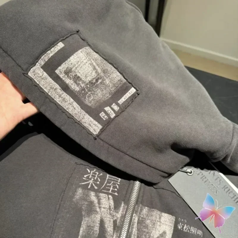 Повседневные свободные куртки большого размера ERD в стиле ретро стираные