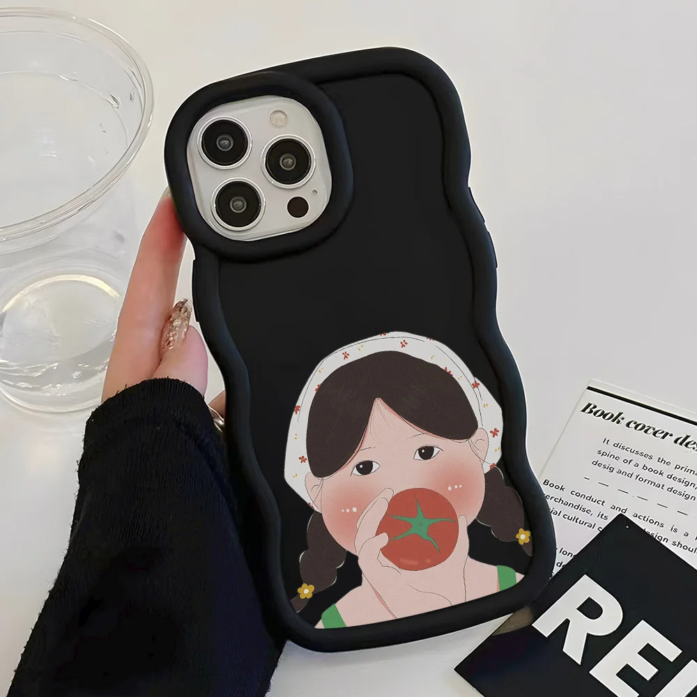 Силиконовый чехол для телефона с забавными девушками iPhone 13 11 14 15 12 Pro Max XR X XS 6 7 8 Plus