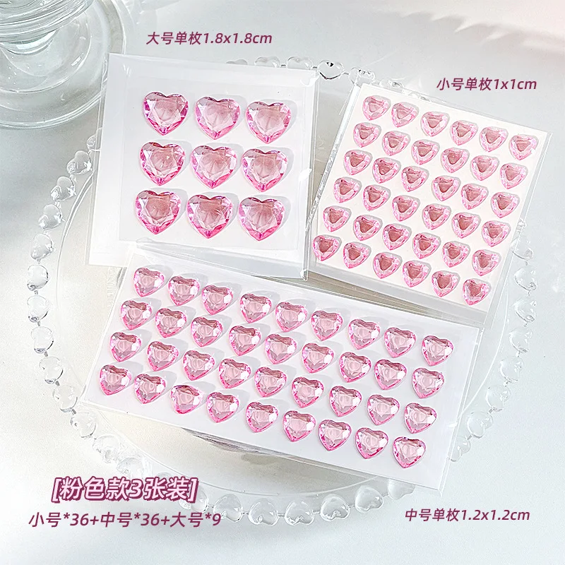 

3D сердечки наклейки для телефона