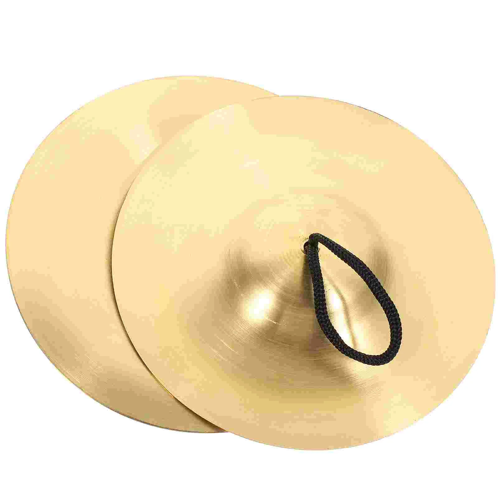 

Copper Cymbal Children Finger Cymbals Kids Musical Instrument Mini Instruments Belly Dance Durable Small