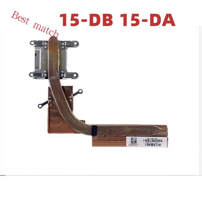 Оригинальный охлаждающий радиатор процессора ноутбука для HP 15-db 15-da L20491-001 HiAR