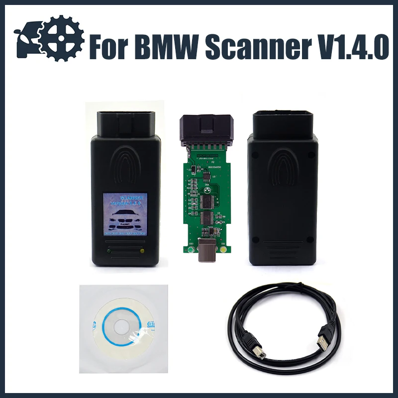 

Бесплатная доставка для BMW сканер V1.4.0 OBD2 Автосканер разблокировка Версия 1,4 с чипом FT232RL многофункциональный для автомобилей BMW