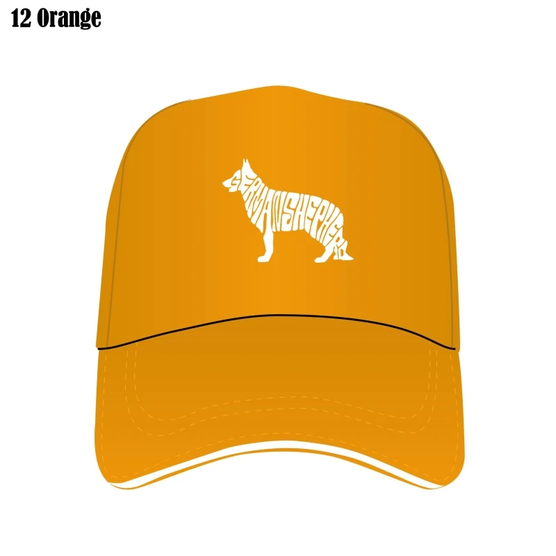 

German Shepherd Dark Back Custom Hat