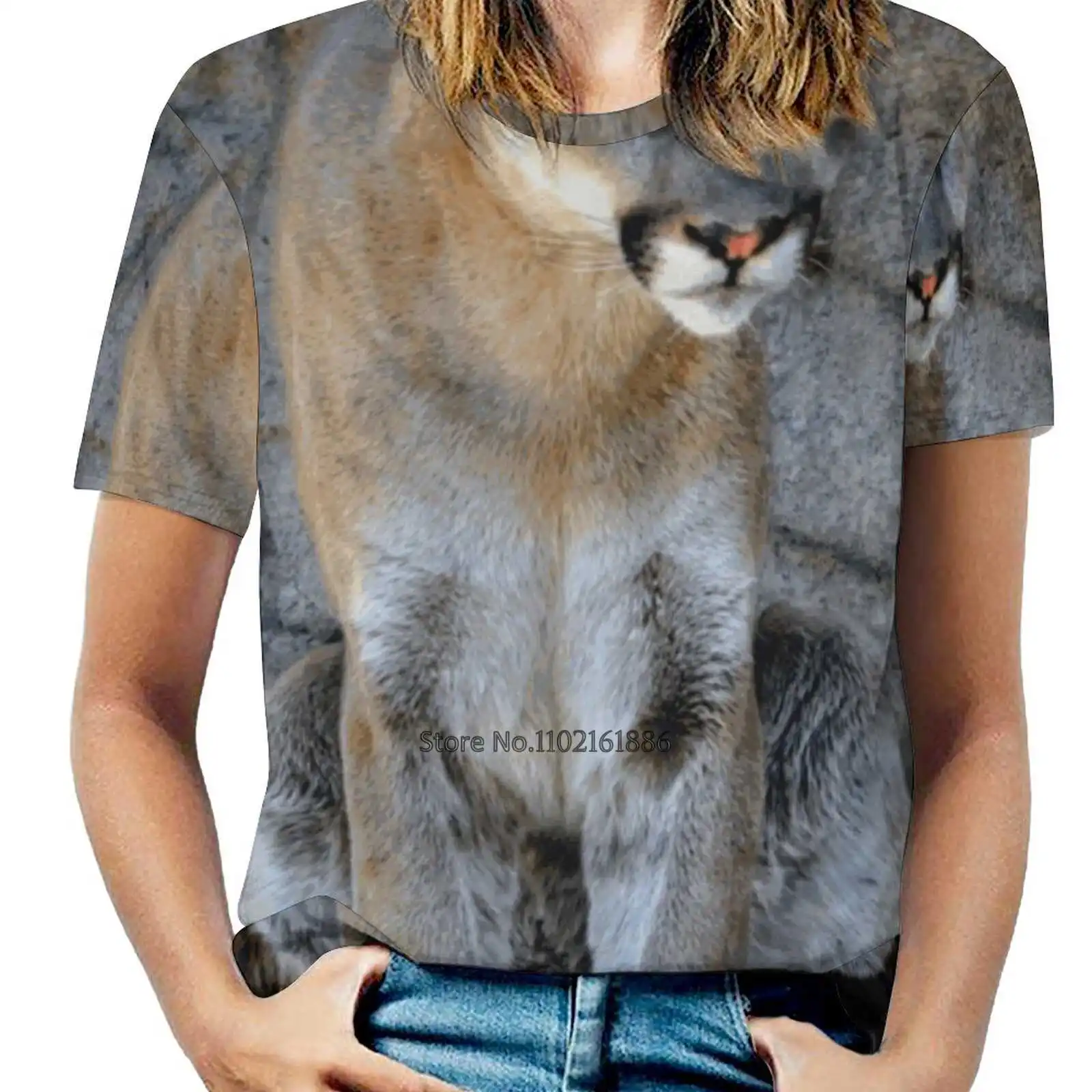 Женская футболка с коротким рукавом V-образным вырезом и молнией