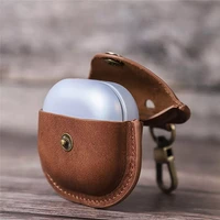 leather storage bag protective cover storage case pouch earphone shell case forgalaxy buds pro headset accessories
