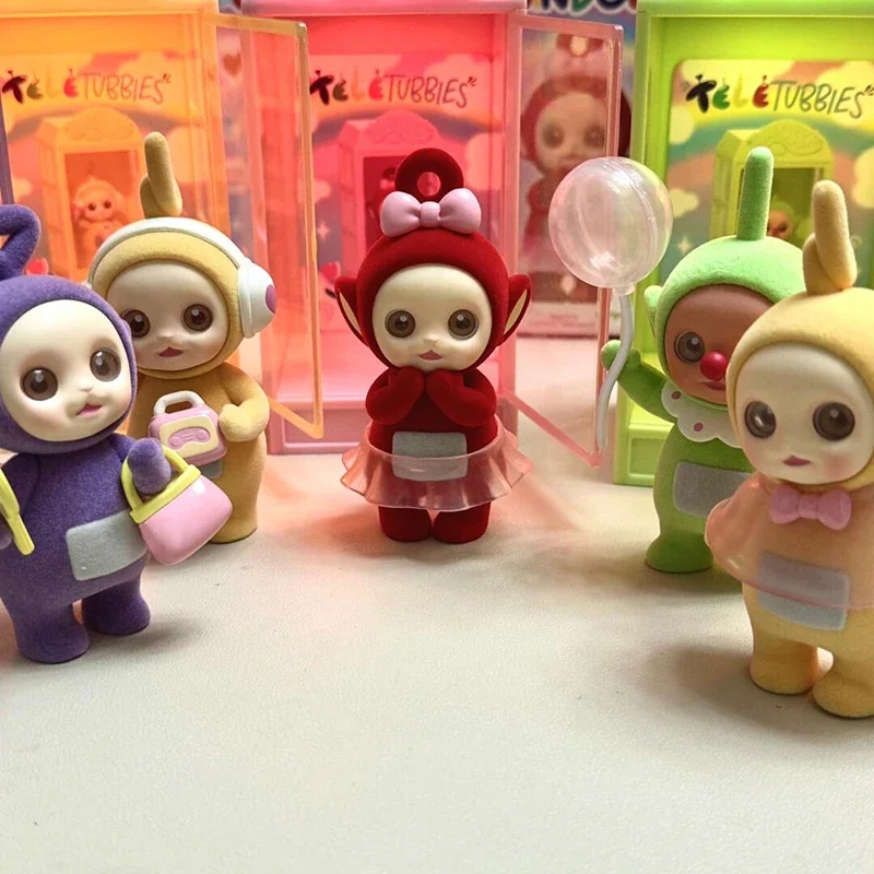 MINISO Teletubbies витрина серии глухая коробка игрушки Kawaii Tinky Winky digia Laa Po Doll загадочные