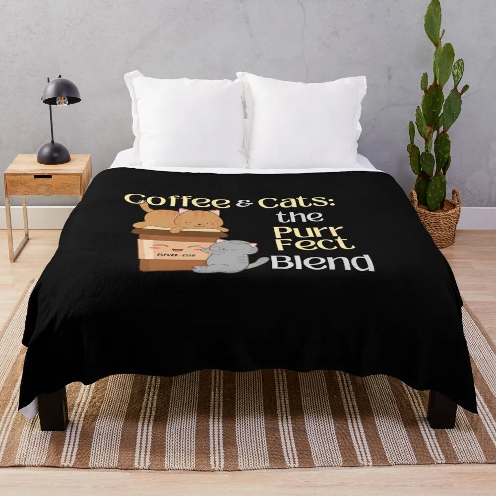 Кофе и кошки: смесь Purr-fect — милые мультяшные кошки обнимающие чашку Espurr-esso