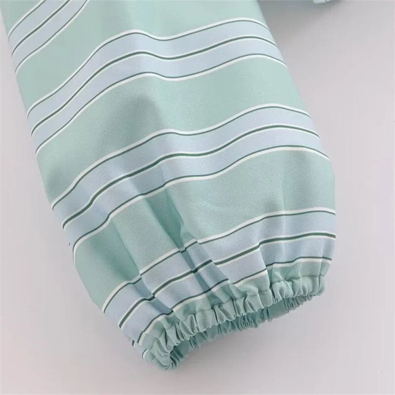 Новинка 2024 женская блузка KEYANKETIAN со шнуровкой и оборками в несколько рядов с