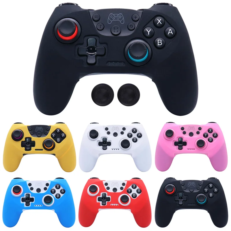 

Soft Silicone Shell Cases Controller Skin Gamepad Joystick Cover Housing Video Games Accessories for private models A0019