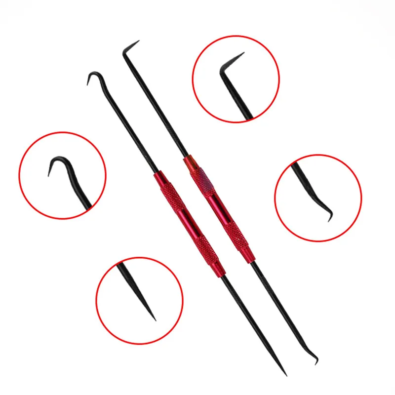 

Oil Sealer 2-piece Set Double-headed Mini Hand Hook Seal Ring Seal Oil Seal Screwdriver O-ring Hook Oil Seal Puller