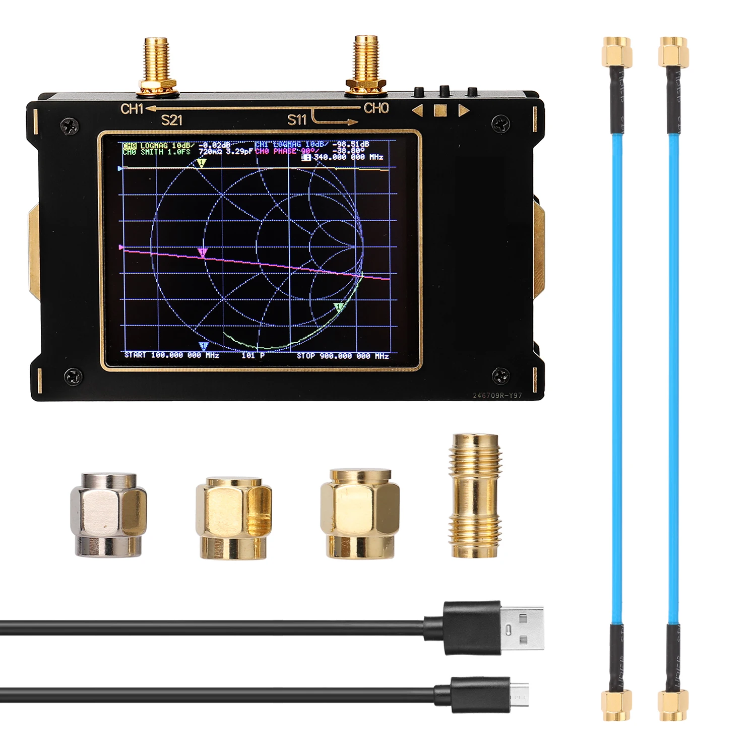 

Векторный анализатор сети Nano VHF UHF, VHF