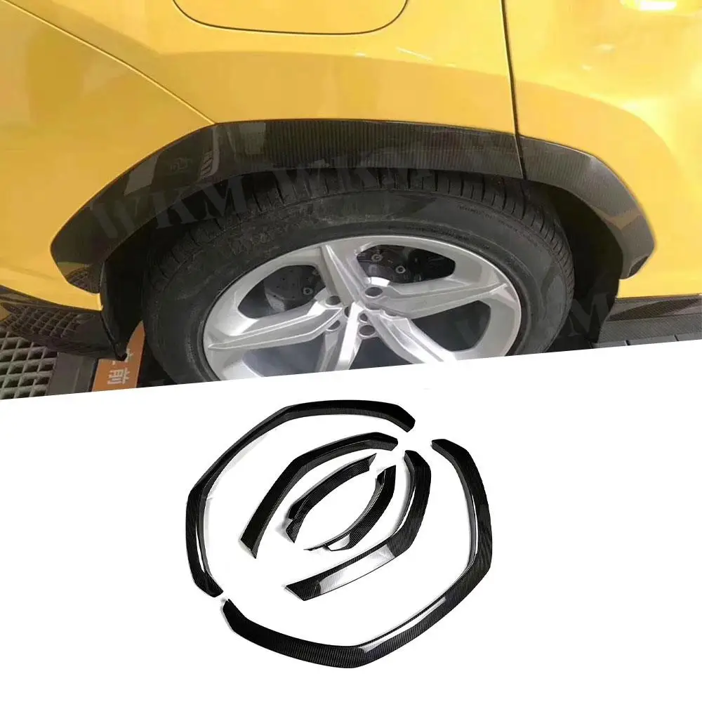 Автомобильный брызговик из сухого углеродного волокна защита для бровей и колес