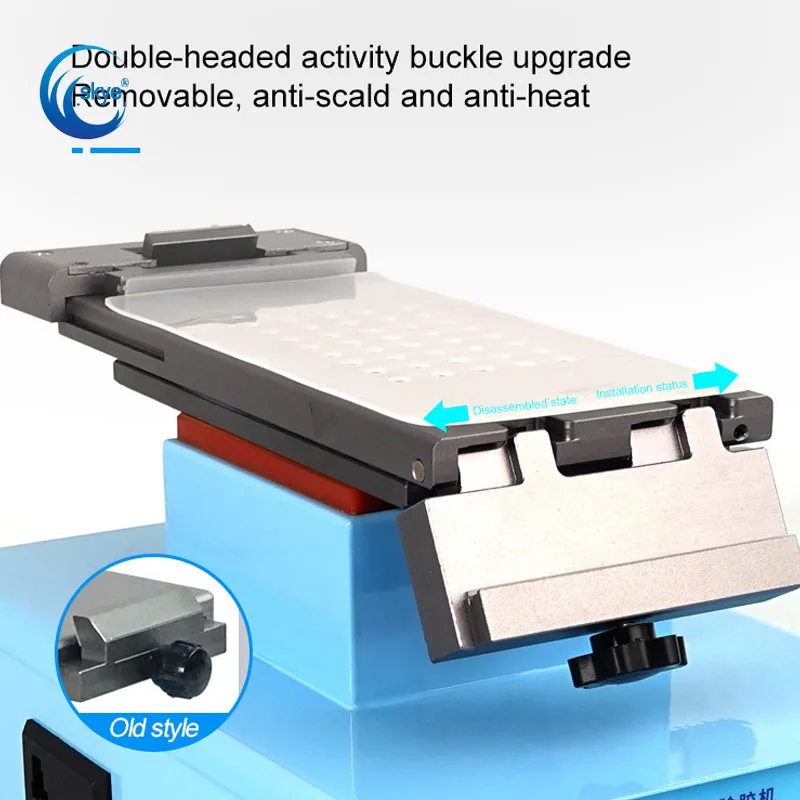 

SUNSHINE S-918F LCD Screen Separation Glue Remover 360 Rotating Platform Separator Magnetic Buckle LCD Repair Machine