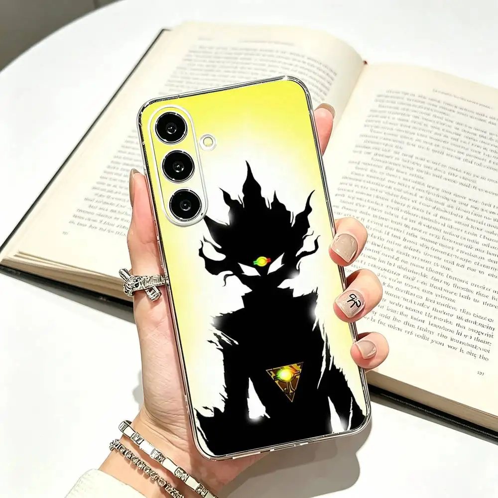 Фото Прозрачный чехол для телефона Yu-Gi-Oh Yami -Yugi & Yugi Muto для Samsung Galaxy A71, A70, A52, A51, A40, A30 №4