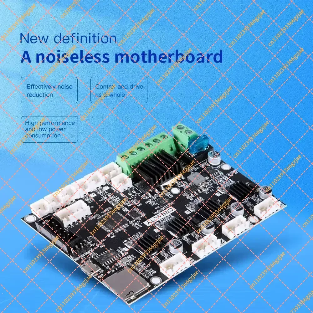 Фото Модернизированная бесшумная 32-битная материнская плата для Creality Ender-3 V4.2.7/V2.4/V1.1, совместимая с Ender3/3 S1/S1 Pro/S1 Plus/CR-6 SE №3