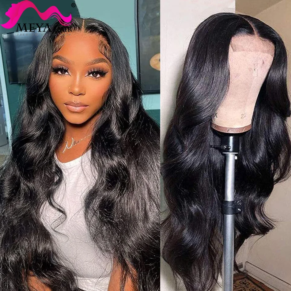 28 30 Inch 5x5 Lace Closure Human Hair Body Wave Wig 13x4 Transparent Lace Frontal Wigs Glueless Natural Brazilian Hair On Sale