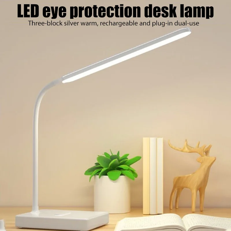 

Desk Lamp Touch Table Lamps For Living Room Gooseneck Desktop Foldable Dimmable Eye Protection Study Lamp Led Light Table Lamp