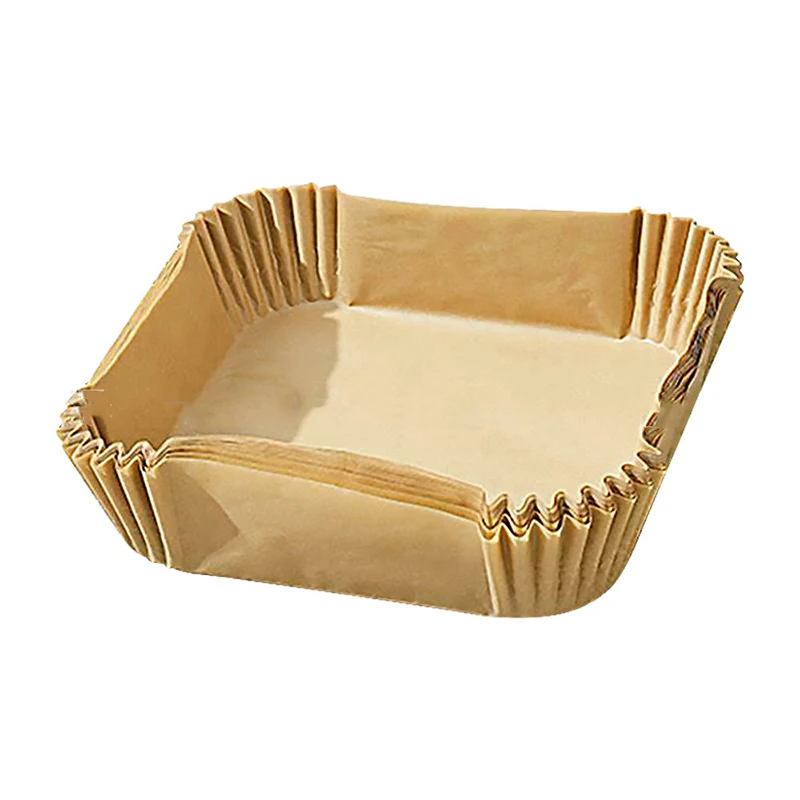 

50 шт., бумажный вкладыш для фритюрницы, не прилипает