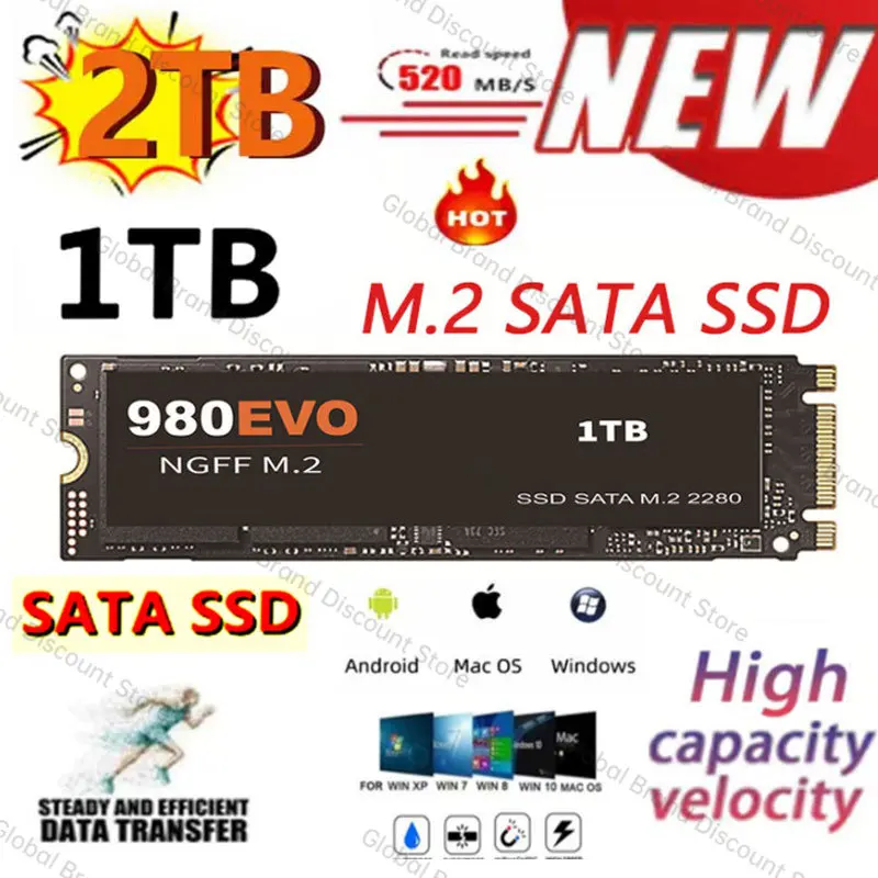 

Portable SSD 2.5Inch 512GB 1tb Sata III Hard Drive For Laptop Micco Computer Desktop 2TB 4tb Internal Solid State Hard Disk