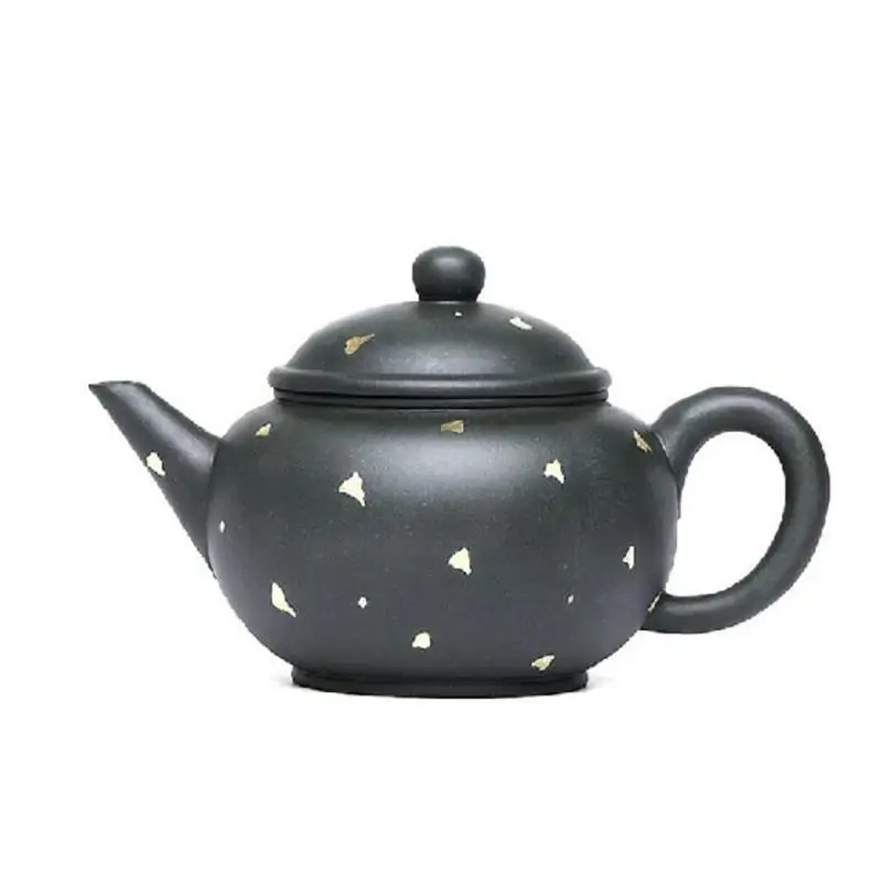 

200ml Yixing Famous Purple Clay Teapot Handmade Tea Pot Raw Ore Green Mud Beauty Kettle Chinese Authentic Zisha Tea Set Gifts