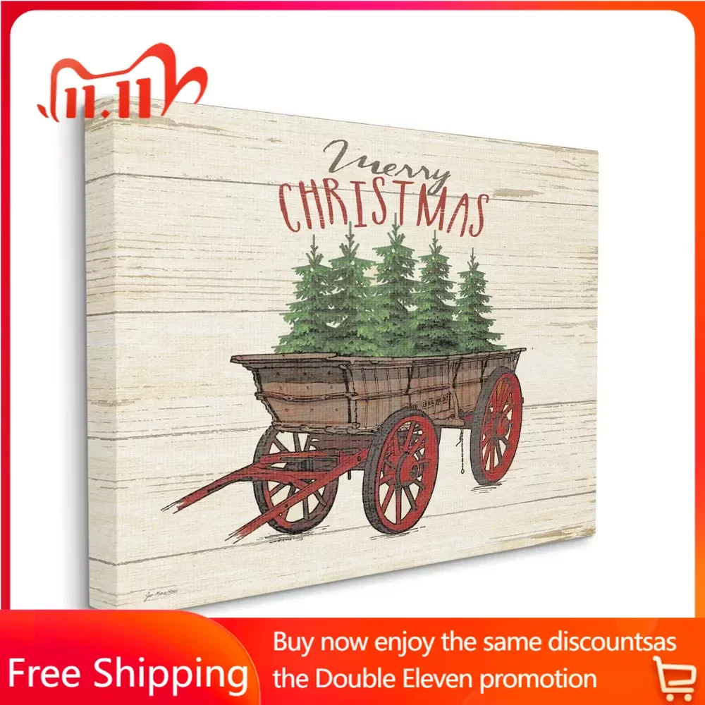 

Коллекция декоративных картин с надписью "Merry Christmas"