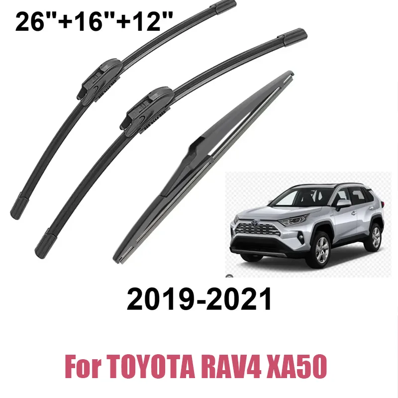 

Автомобильные дворники для TOYOTA RAV4 XA50 2019-2021: передние и задние щетки стеклоочистителя, автоаксессуары 2019, 2020, 2021