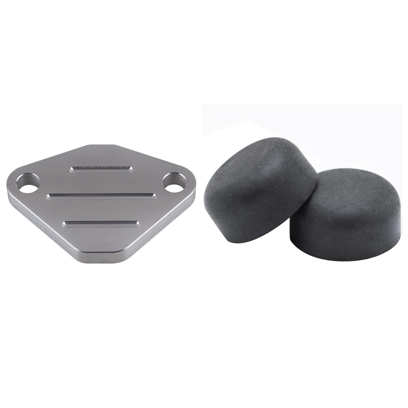 

2Pc Wiper Front Wiper Arm Nut Cover Cap Bolt With EGR Valve Delete Block Off Plate For Honda Accord 90-02 Prelude 92-01
