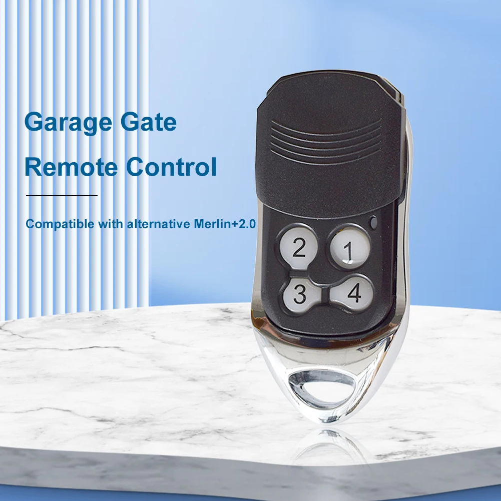 

Remote Key Control Garage Gate Remote Control 433.92mhz Car Garage Door Remote Openner Key for Merlin 2.0+ E945M E950M E940M