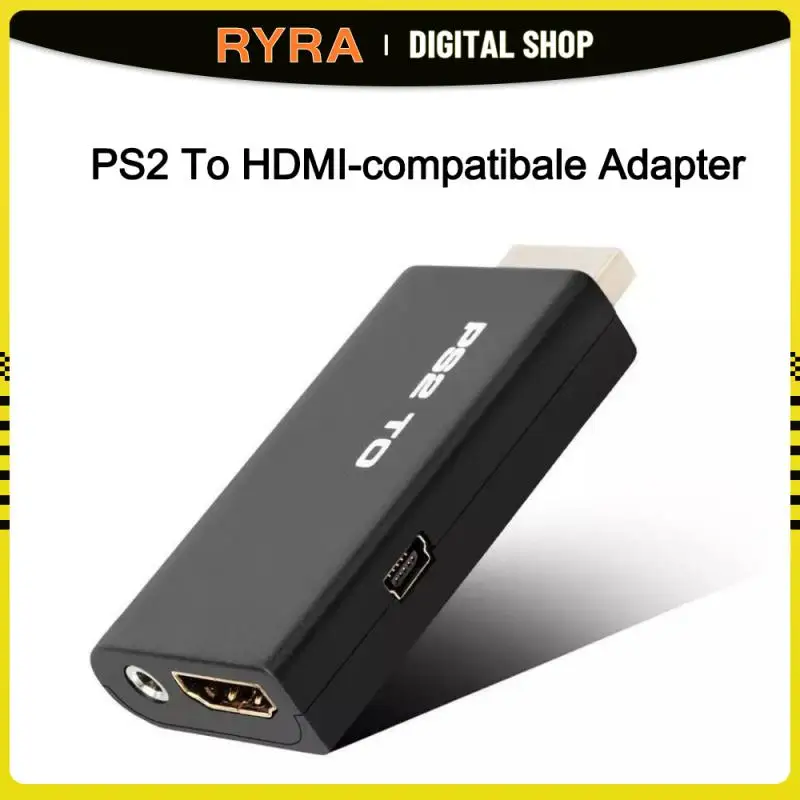 

RYRA PS2 To HDMI-compatibale 480i/480p/576i Audio Video Converter Adapter With 3.5 Mm Audio Output Support All PS2 Display Modes