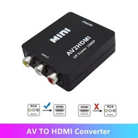 av2hdmi rca avcvsb lr video to hdmi compatible av scaler adapter hd video converter box 1080p support ntsc pal