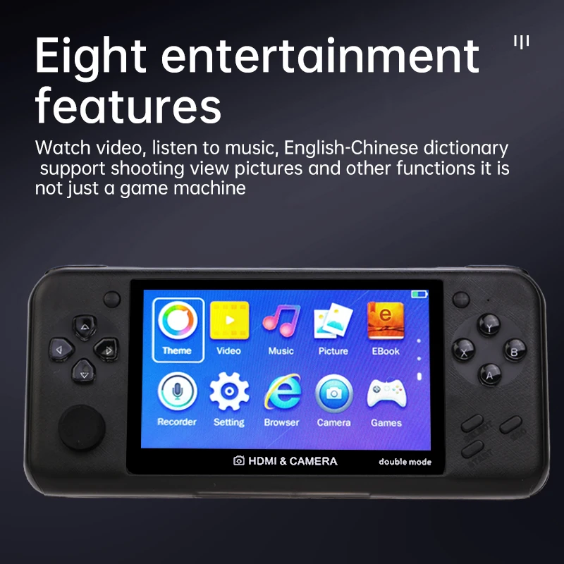Новинка игровая консоль XY-10 8G 4 3 дюйма портативная камера MP5 ЖК-дисплей