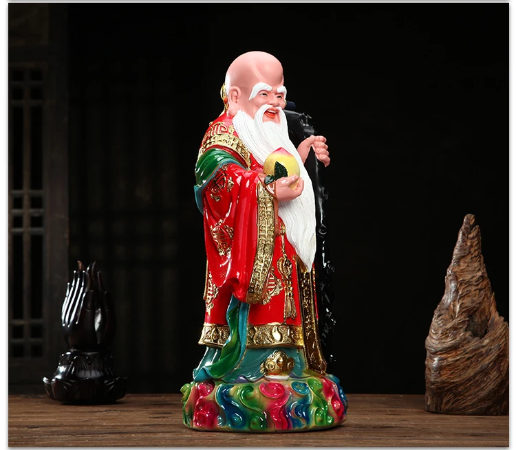 3шт # 40 см большой Юго-Восточной Азии HOME SHOP эффективное благословение Фу Лу Шоу Бог