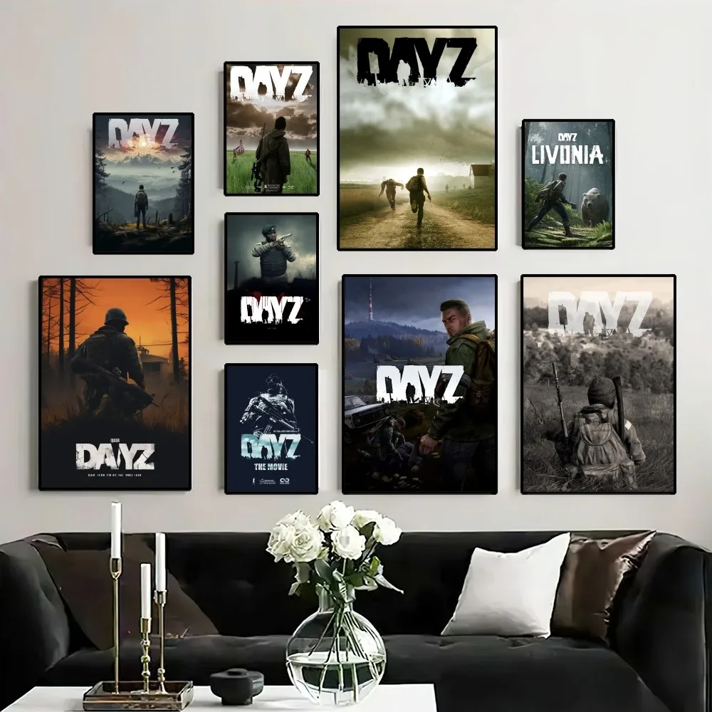 Игра D-DayZ постер картина настенные картины для гостиной Декор Наклейка