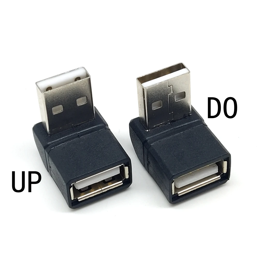 

90 Degree Left Right Angled USB2.0 3.0 A Plug To Female Adapter Plug For Laptop PC Whosale:Dropship
