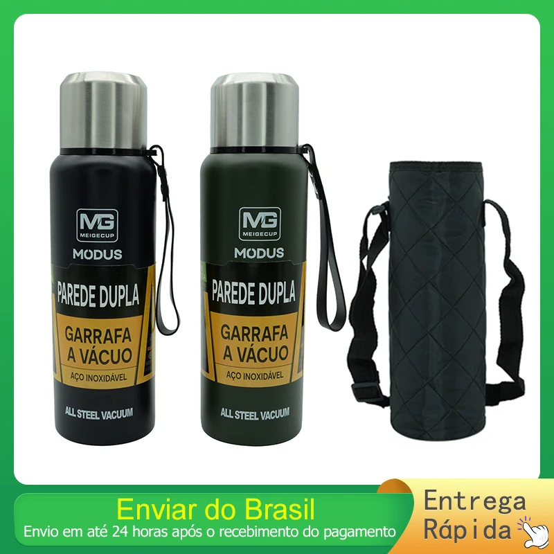 

Portable 316 Stainless Steel Thermal Bottle Vacuum Insulated Tumbler with Rope Thermal Bottle 1000/1500ml