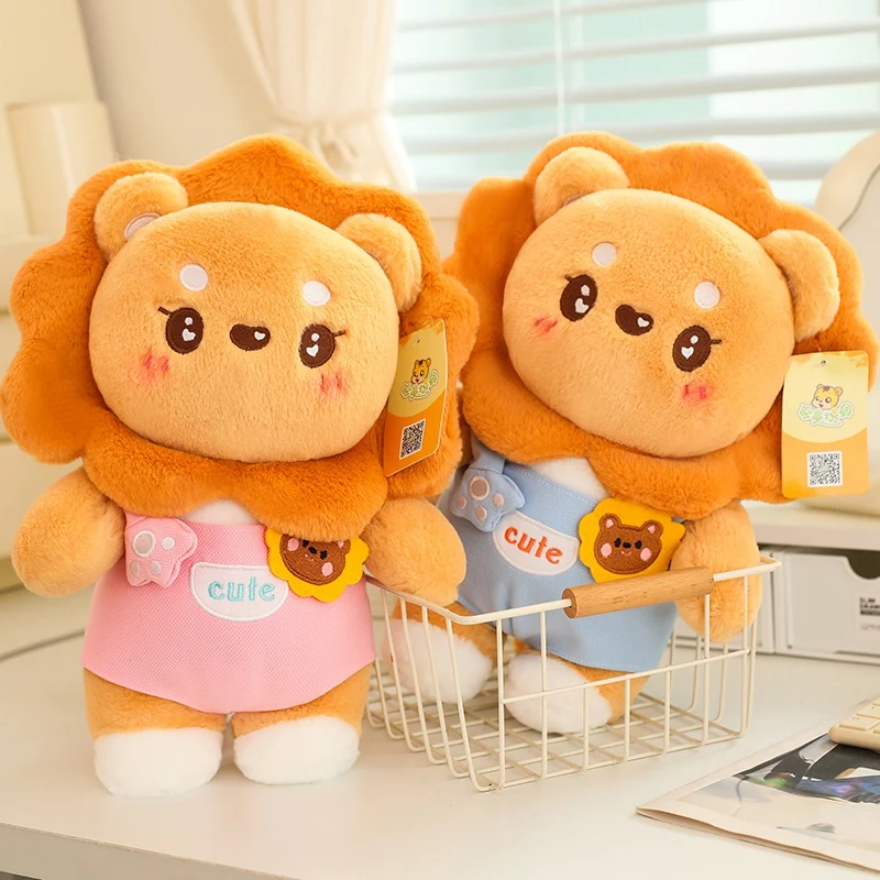 Декоративная подушка в виде льва 23 см 33 43