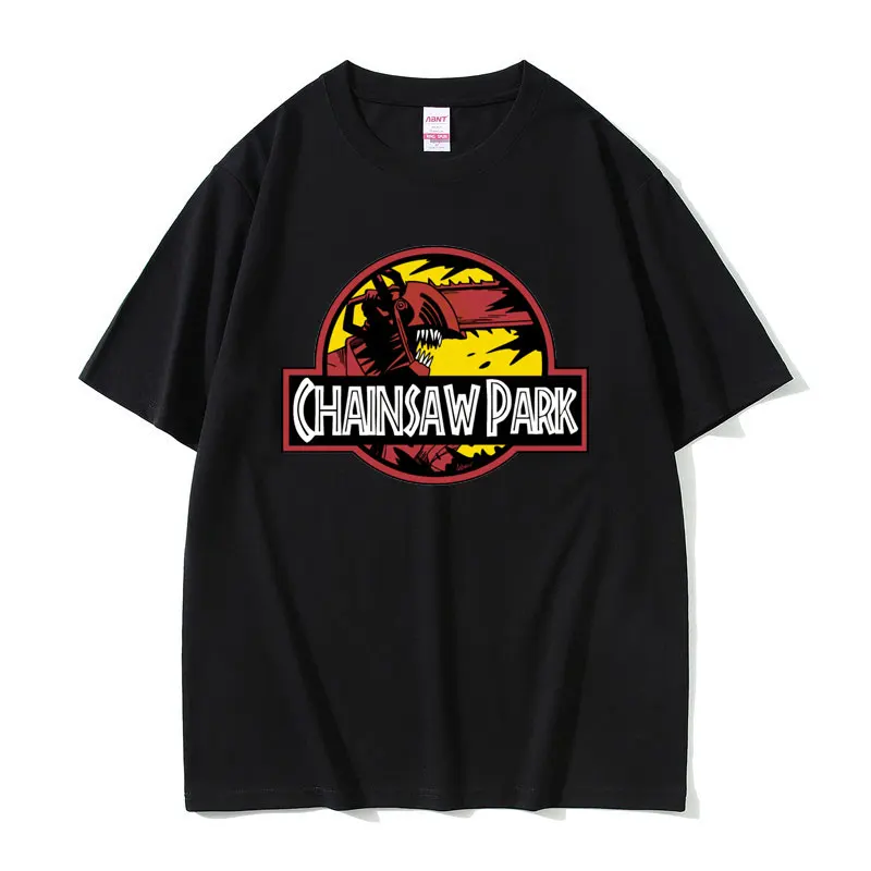 

Japanese Anime Chainsaw Man Park Denji Graphic Tshirt Men Women Manga Cotton Casual T-shirts Men's Fashion Oversized Streetwear