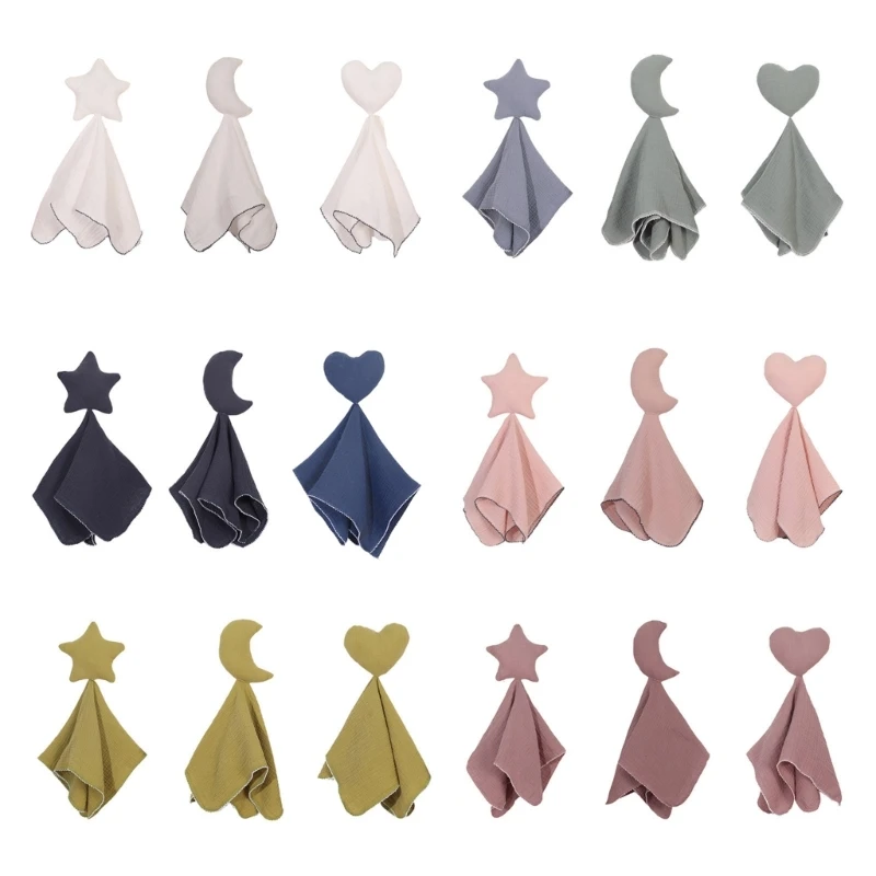 

Baby Feeding Bibs Infants Toddlers Saliva Towel Soothe Appease Towel with Sound