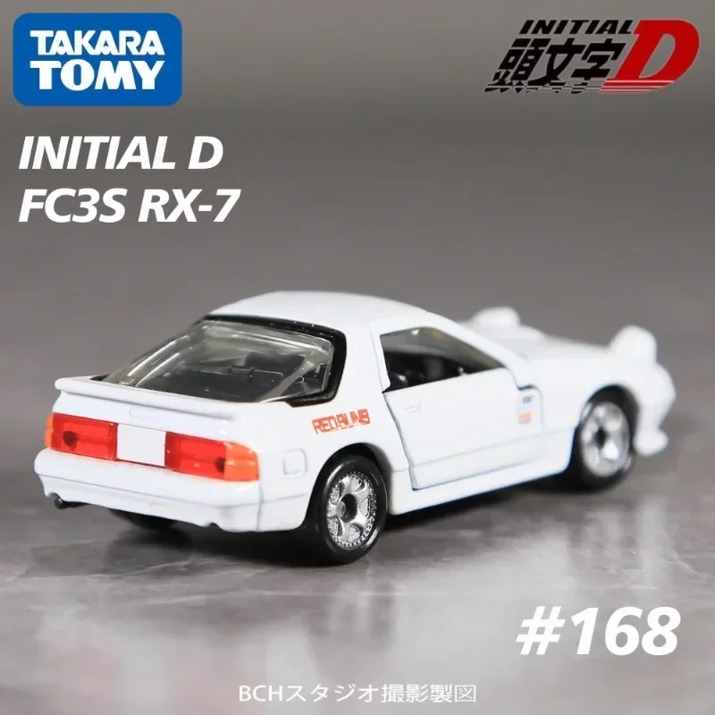 TAKARA TOMY first text D Ryosuke Takahashi FC Mazda RX-7 Коллекционная модель автомобиля для мальчиков