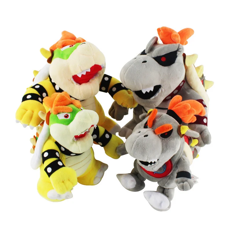 

New Anime Cartoon Cute Classical Game Bowser Koopa King Plush Kids Stuffed Toys Kawaii Doll Decoration Best Gift for Children