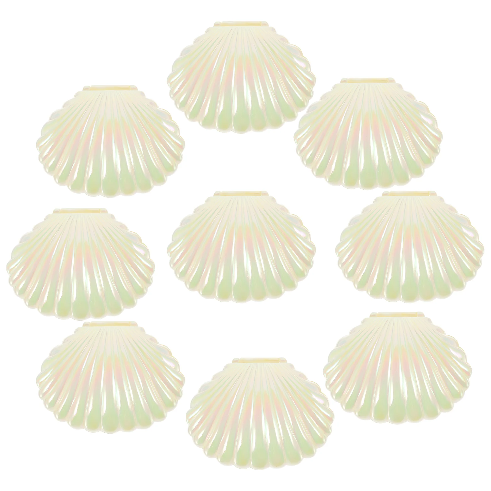 

10Pcs Sea Shells Candy Boxes Seashell Party Favor Box Containers Jewelry Gift Storage Box