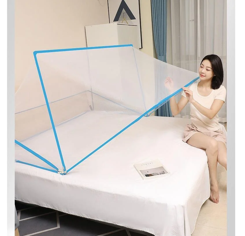 

Camping folding mosquito net, household encrypted mosquito cover, student mosquito net, portable outdoor mosquito net