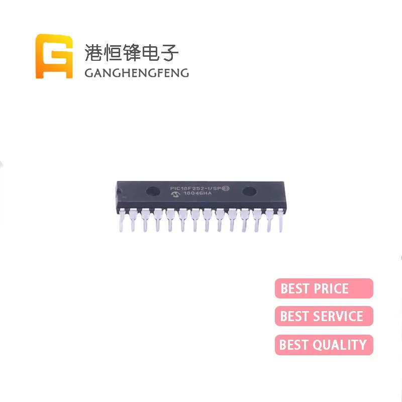 

100% NEW Electronic Components PIC18F252-I/SP DIP28 PIC18F252-I/SO SOP28 IC MCU 8BIT 32KB FLASH