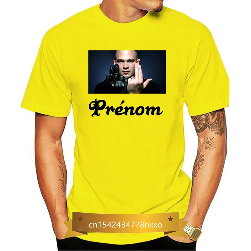 

TEE SHIRT JUL Personnalise avec Prenom t shirt Col Rond BLANC 190G(1)