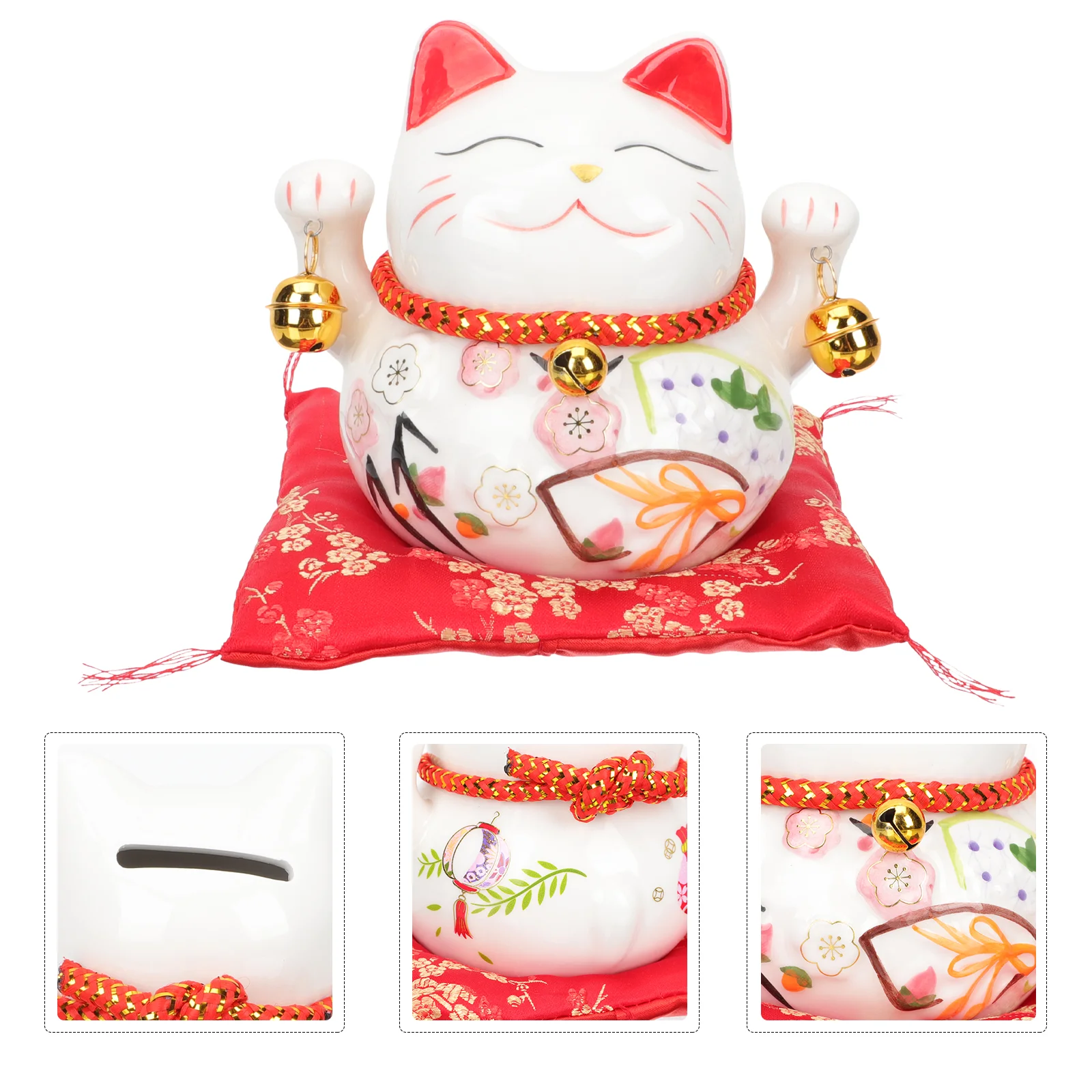 

Home Décor Cat Money Box Desktop Decor Piggy Bank Girls Asian Decor Lucky Cat Money Bank Sculpture Lucky Cat Piggy Bank